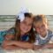 sister and brother beach photo on Panama City Beach