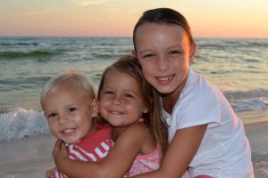 Our photographer shot these cute kids on the beach in Destin, FL