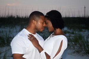 Couple posing for their anniversary photo. We also take anniversary photos in Destin, Ft Walton Beach, and Miramar Beach