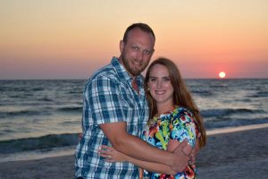 couple smiling for the camera