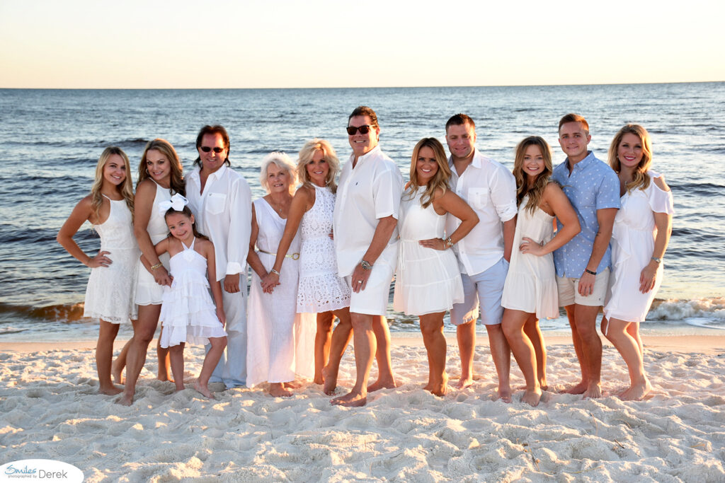 Stunning beach sunset photo in Panama City Beach