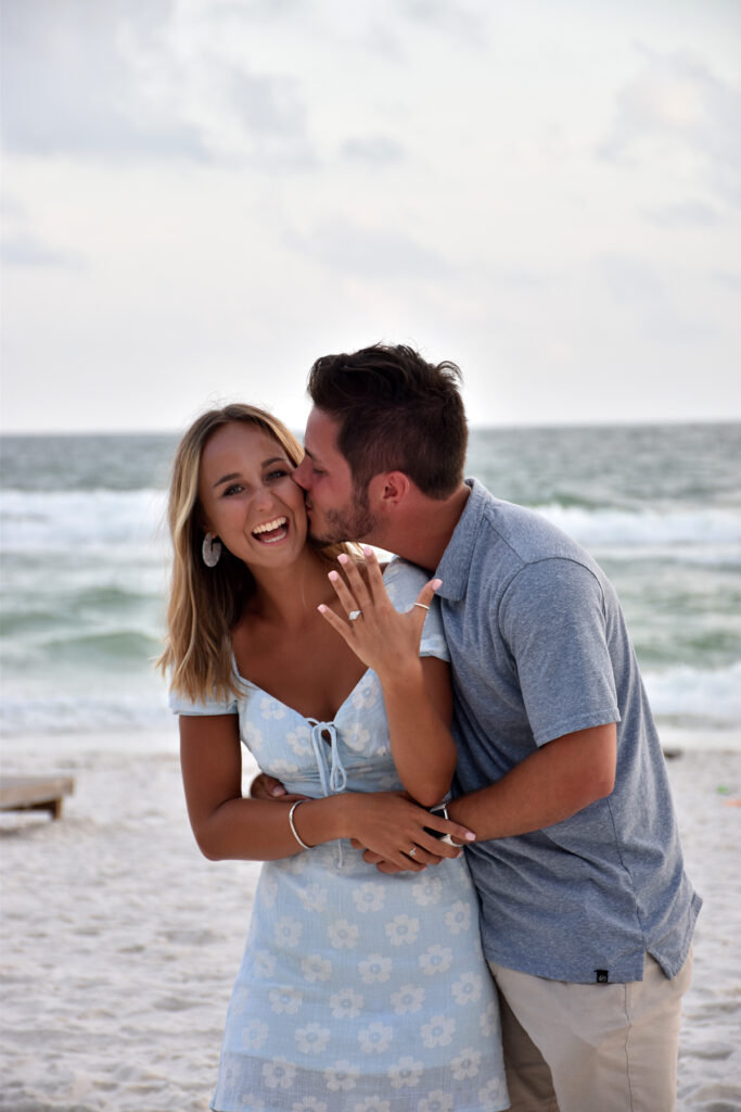 Surprise engagement photographer