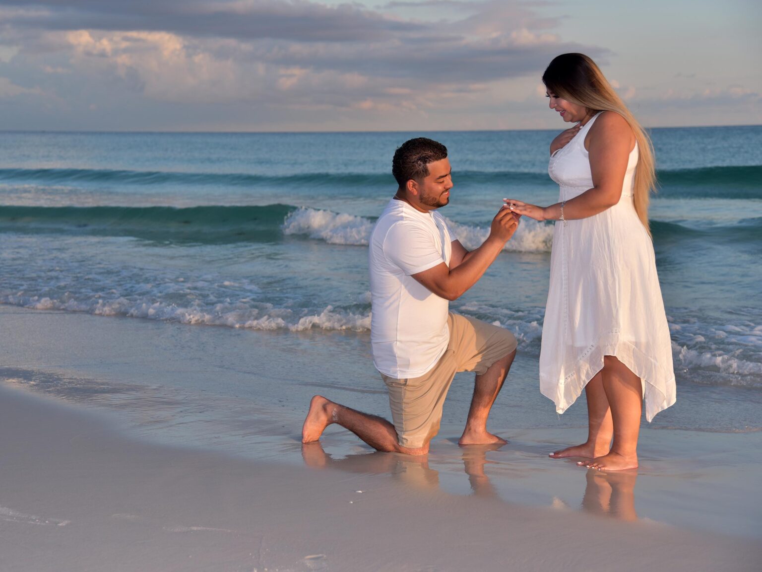 Surprise Proposal Photographer Panama City Beach, Fl