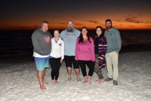 Beach bonfire Panama City Beach