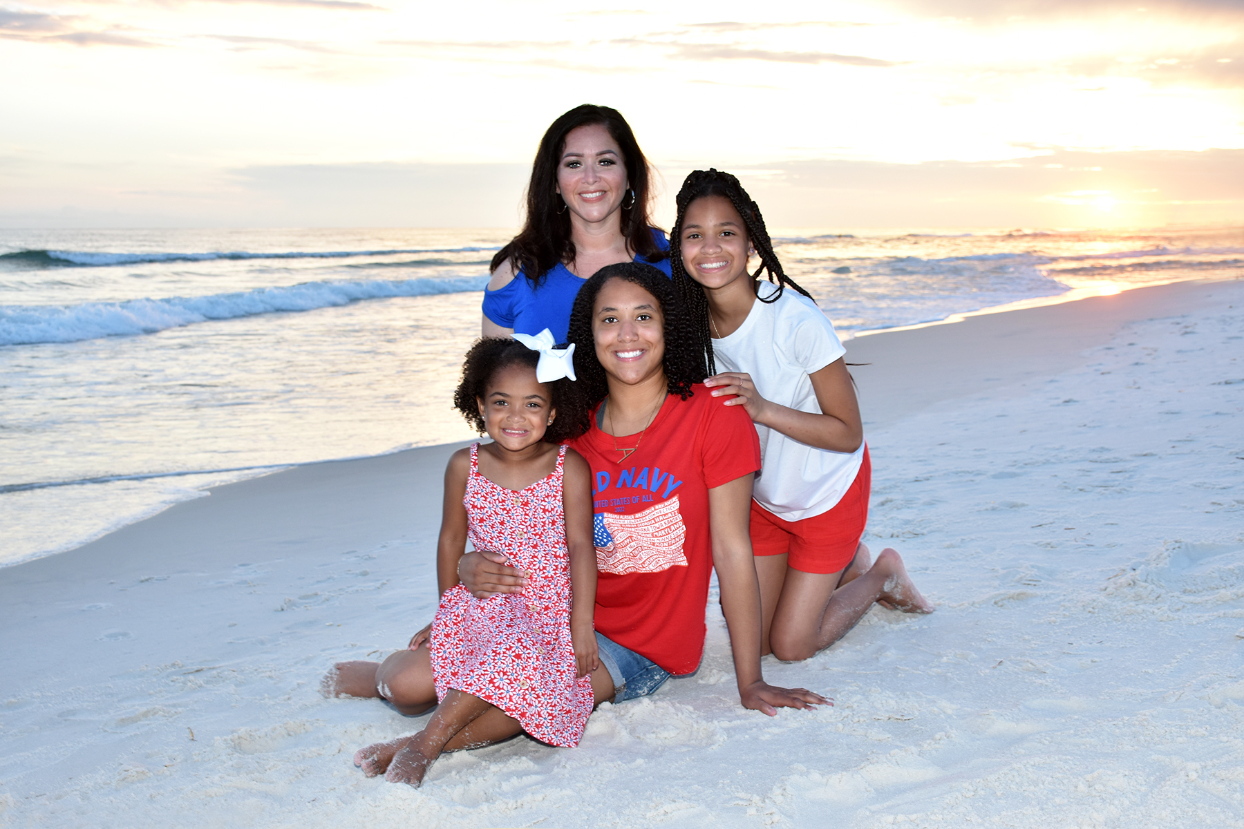July 4 beach photos in Panama City Beach, Florida
