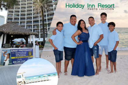 Holiday Inn Resort in Panama City Beach has an onsite photographer.